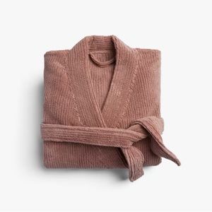Parachute Soft Rib Robe in Clay color